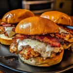 Whip Up Irresistible Chicken Bacon Ranch Sliders in 15 Minutes! 5 Chicken Bacon Ranch Sliders 15 Minutes Easy Delicious