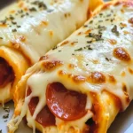 Cheesy Pepperoni Roll-Ups Recipe | Easy Party Snack Idea