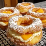 Classic Peach Cobbler Cheesecake Donuts: Easy & Delicious 5 Classic Peach Cobbler Cheesecake Donuts: Easy & Delicious