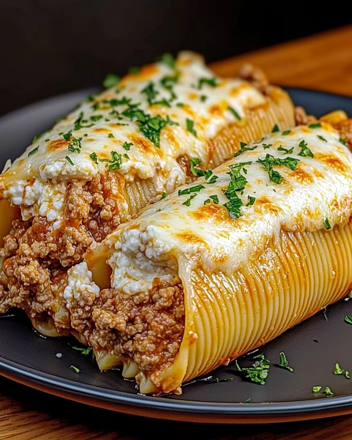 Creamy Ricotta Beef Stuffed Shells Pasta Recipe