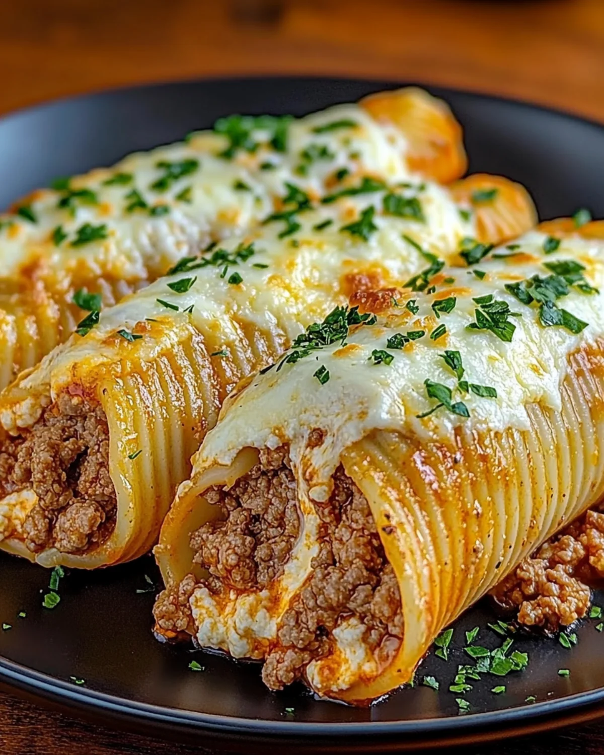 Creamy Ricotta Beef Stuffed Shells Pasta Recipe