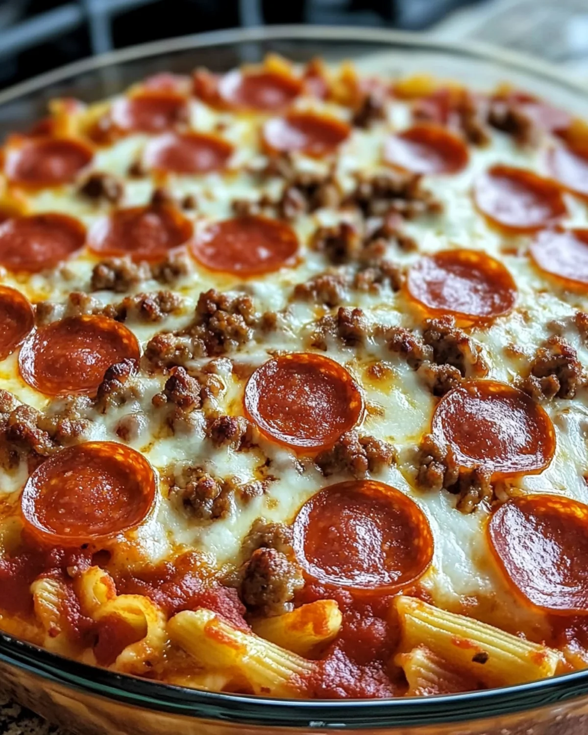 Meat Lovers Pizza Casserole: A Hearty, Cheesy Delight