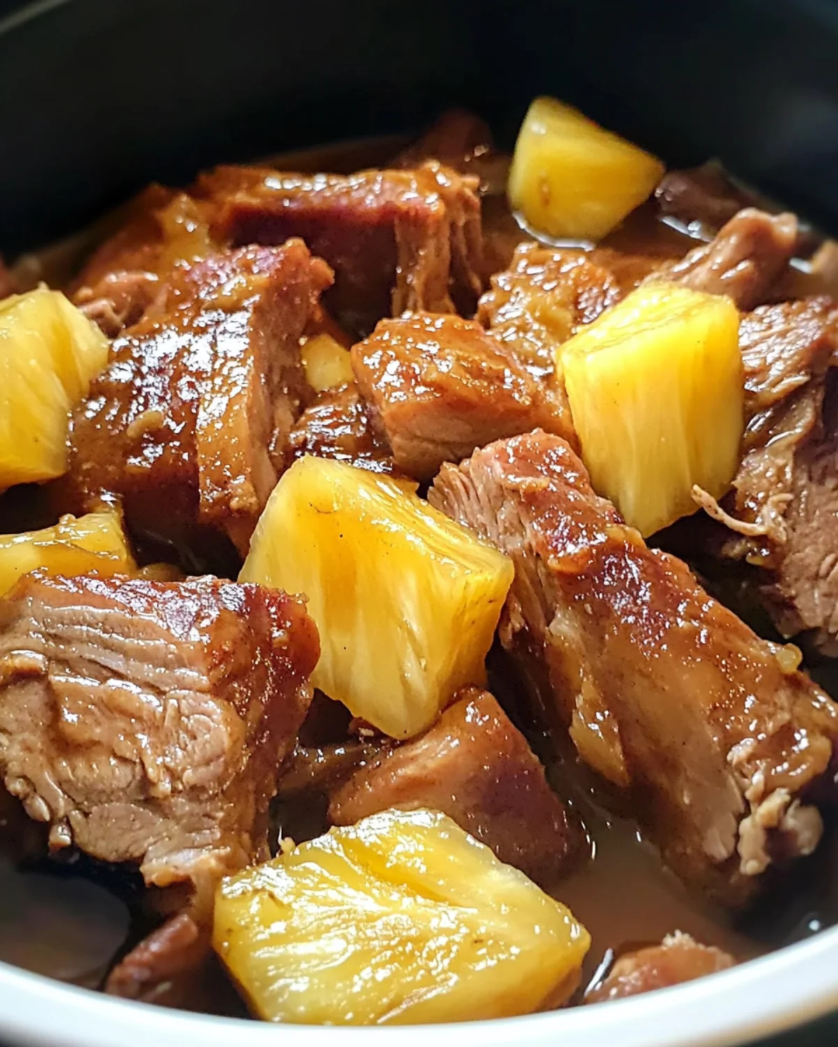 Slow Cooker Pineapple Pork: Tender and Flavorful Recipe

