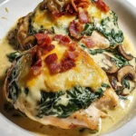 Smothered Chicken with Spinach and Bacon: A Creamy Delight 5 Smothered Chicken with Spinach and Bacon: A Creamy Delight