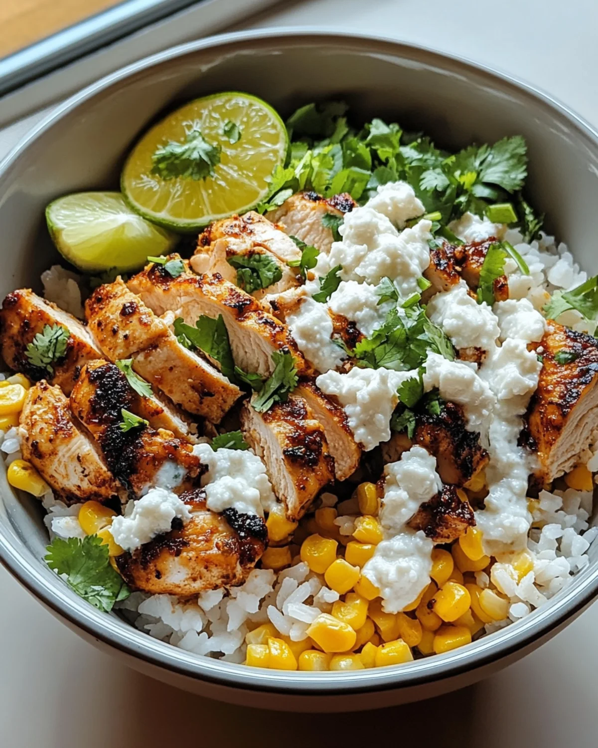 Street Corn Chicken Rice Bowl – Easy & Delicious Meal