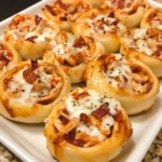 BBQ Chicken Bacon Ranch Pizza Rolls Recipe 5 BBQ Chicken Bacon Ranch Pizza Rolls Recipe