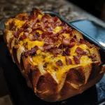 Bacon Cheeseburger Pull-Apart Bread Recipe 5 Bacon Cheeseburger Pull-Apart Bread Recipe