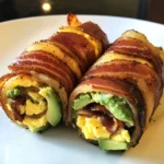 Easy Bacon, Egg and Avocado Breakfast Roll-Ups Recipe 5 Easy Bacon, Egg and Avocado Breakfast Roll-Ups Recipe