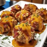 Cheesy BBQ Bacon Bomb Bites Recipe 5 Cheesy BBQ Bacon Bomb Bites Recipe