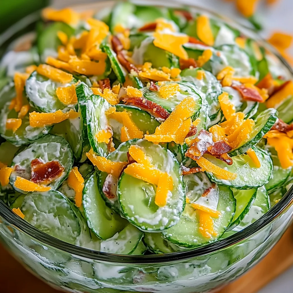 Refreshing Cucumber Ranch Crack Salad Recipe