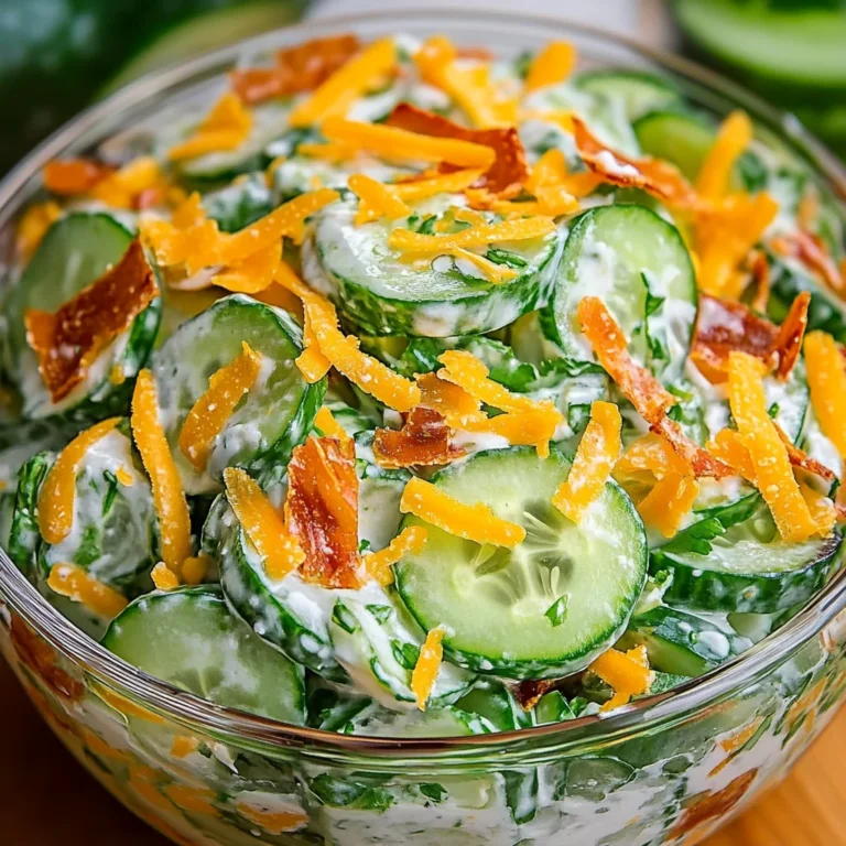 Refreshing Cucumber Ranch Crack Salad Recipe