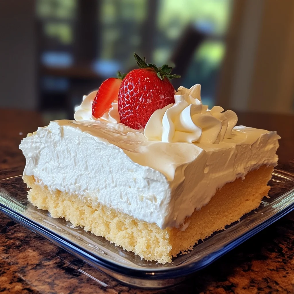 Easy No-Bake Tres Leches Cake Recipe