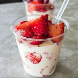 Easy Fresas con Crema Recipe: Strawberries & Sweet Cream