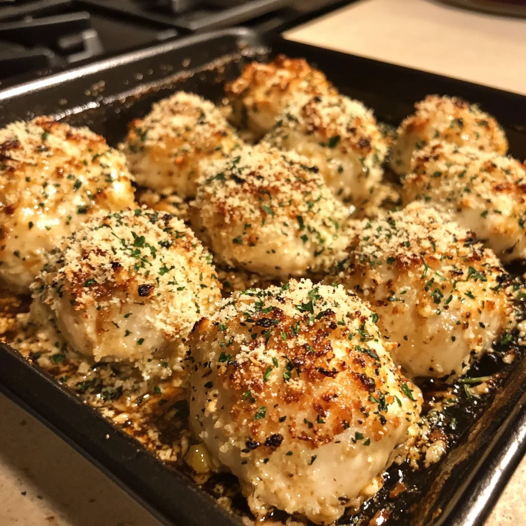 Easy Honey Garlic Parmesan Chicken Bombs Recipe