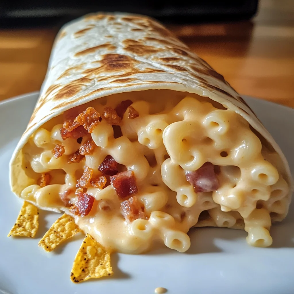 Loaded Mac and Cheese Crunchwrap Recipe