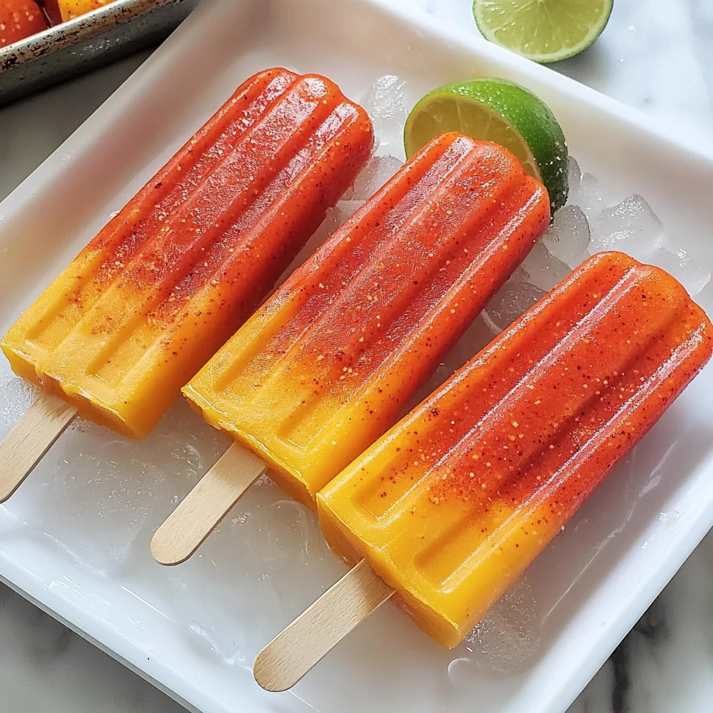 Refreshing Mangonada Popsicles Recipe for Summer Delight