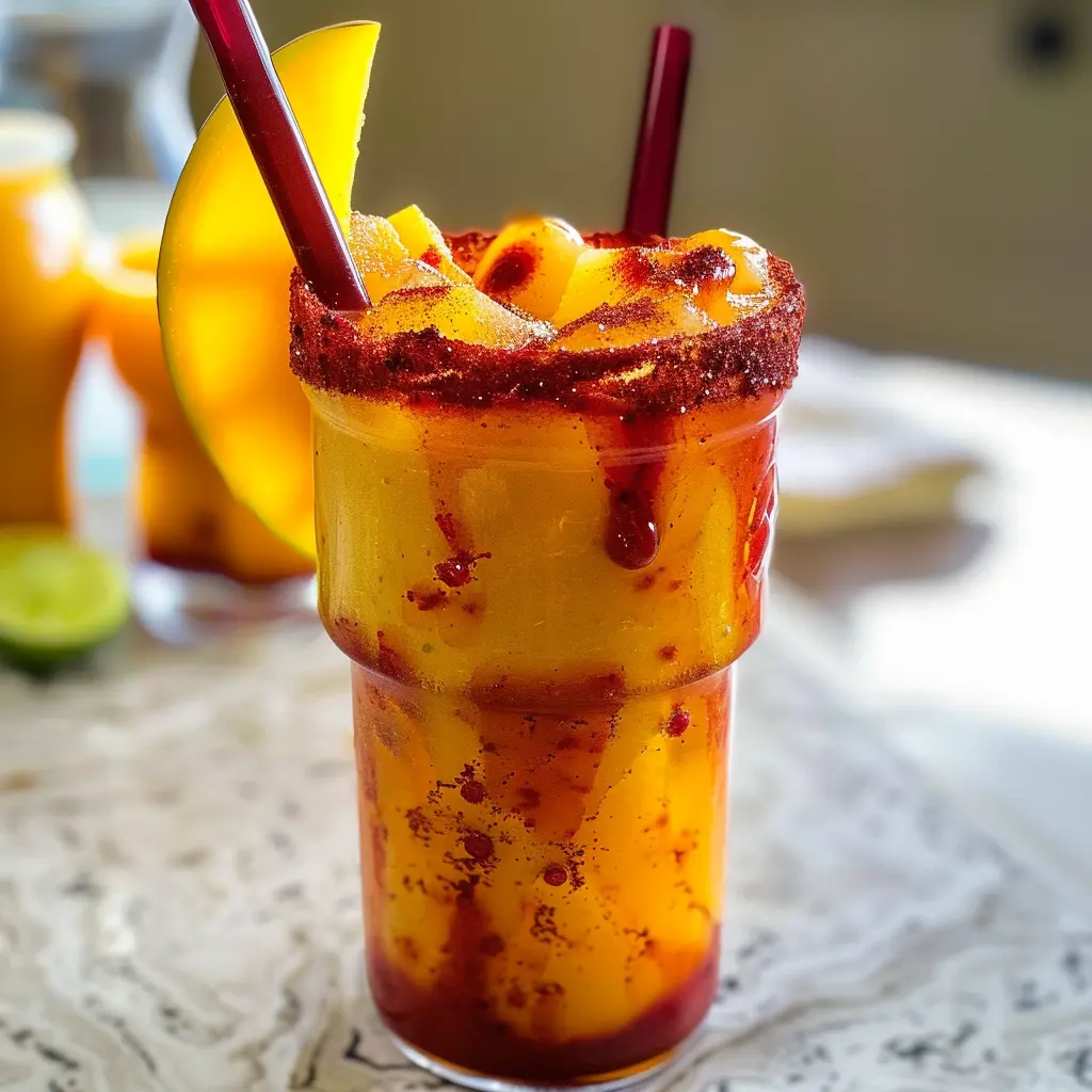 Mangonada: A Refreshing and Spicy Mango Slush Delight