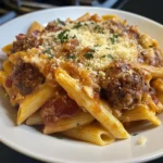Smoky BBQ Bacon Meatball Pasta Bake Recipe 5 Smoky BBQ Bacon Meatball Pasta Bake Recipe