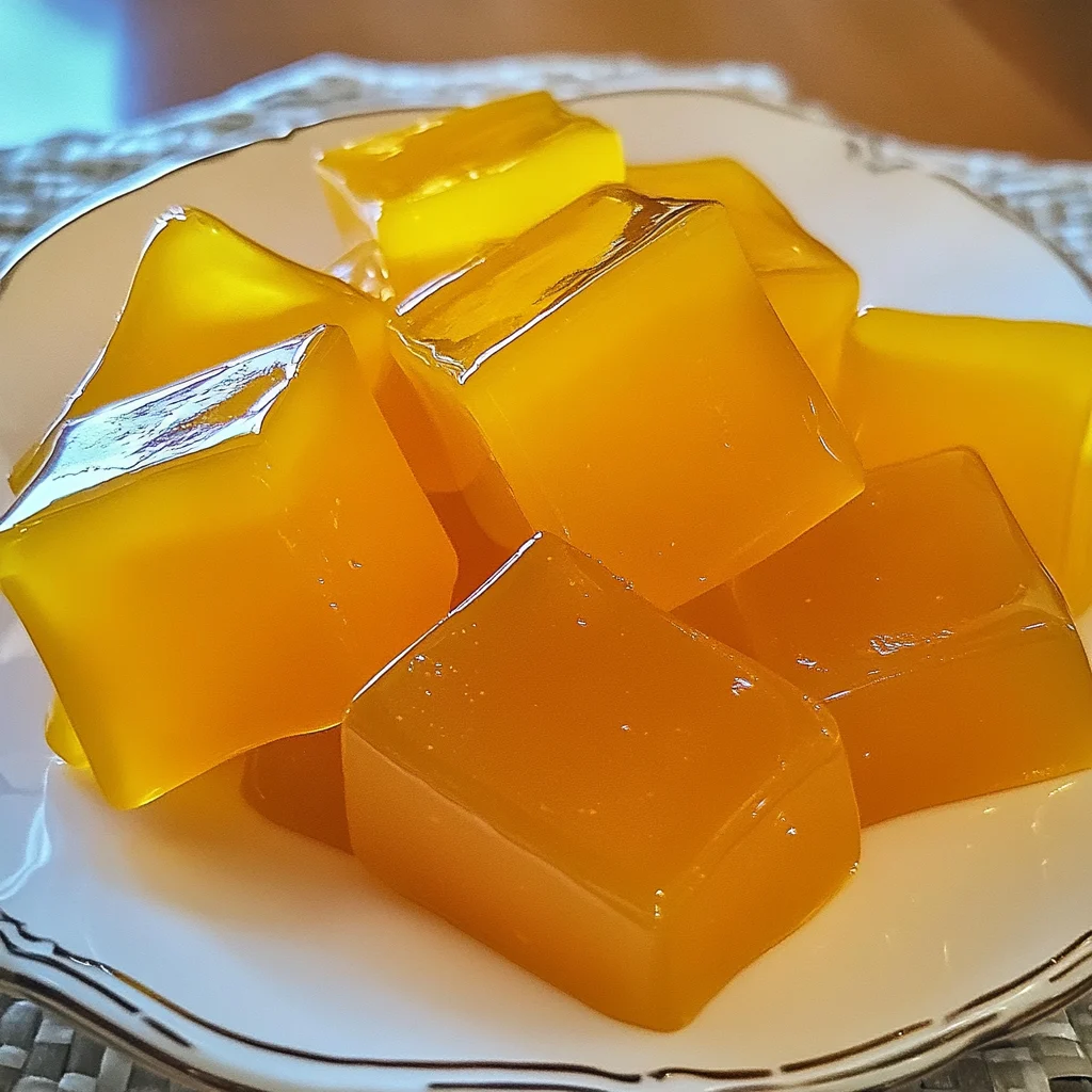 Spicy Mango Jelly with Chamoy: A Refreshing Treat