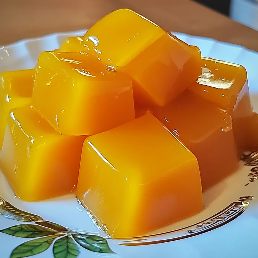 Spicy Mango Jelly with Chamoy: A Refreshing Treat