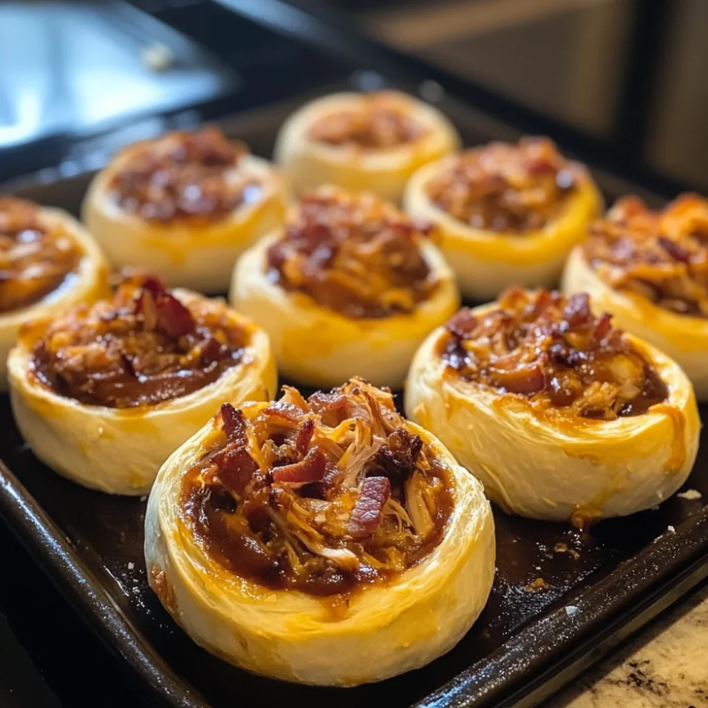 BBQ Pulled Pork Cheesy Bacon Rolls – Simple & Tasty 5 Irresistible BBQ Pulled Pork Cheesy Bacon Rolls Recipe