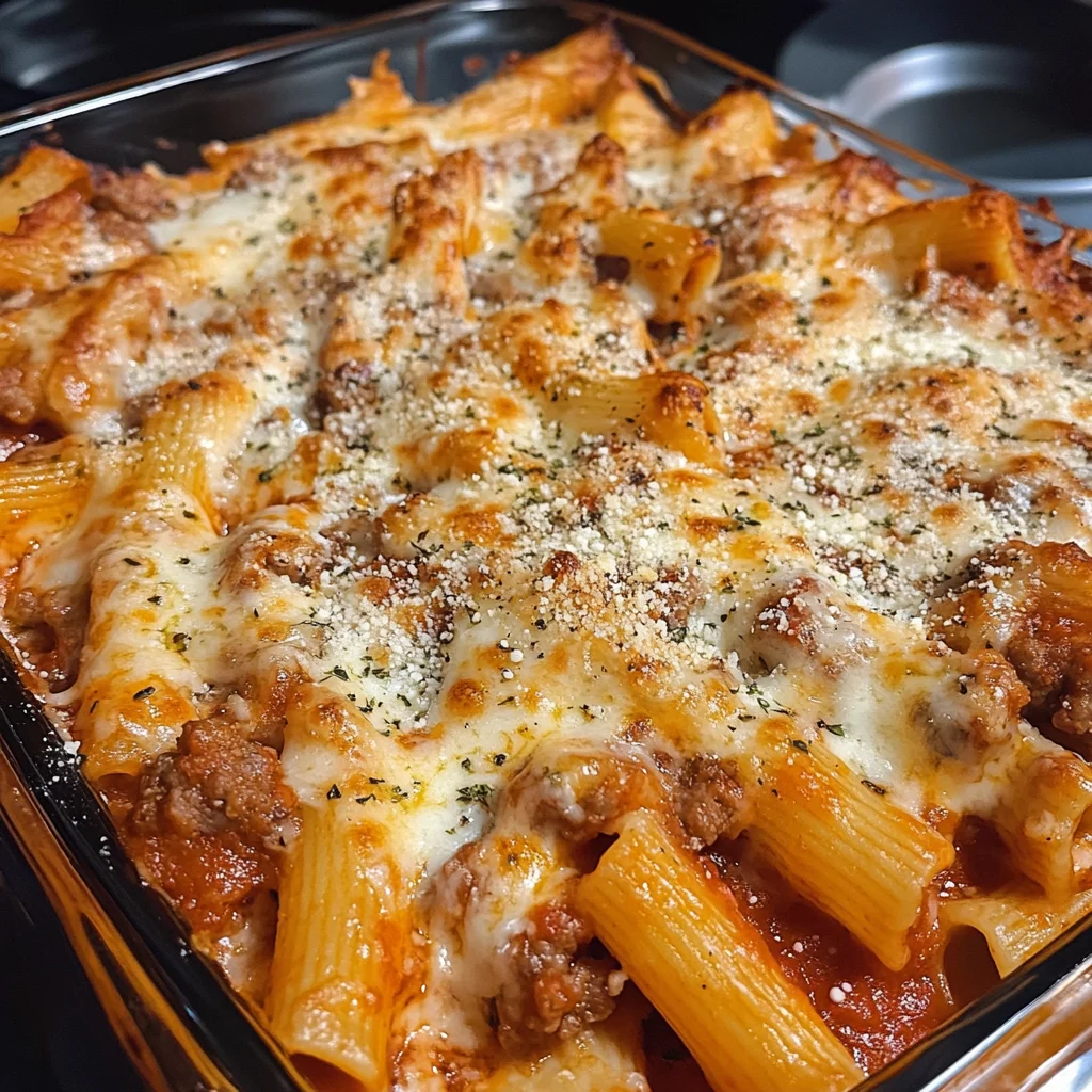 Baked Ziti with Italian Sausage 5 Steps Ultimate Delicious 4 Baked Ziti with Italian Sausage 5 Steps Ultimate Delicious