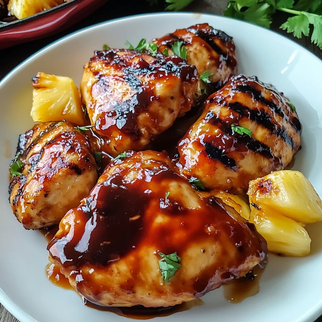 Barbecue Pineapple Chicken 30 Minutes Easy Delicious