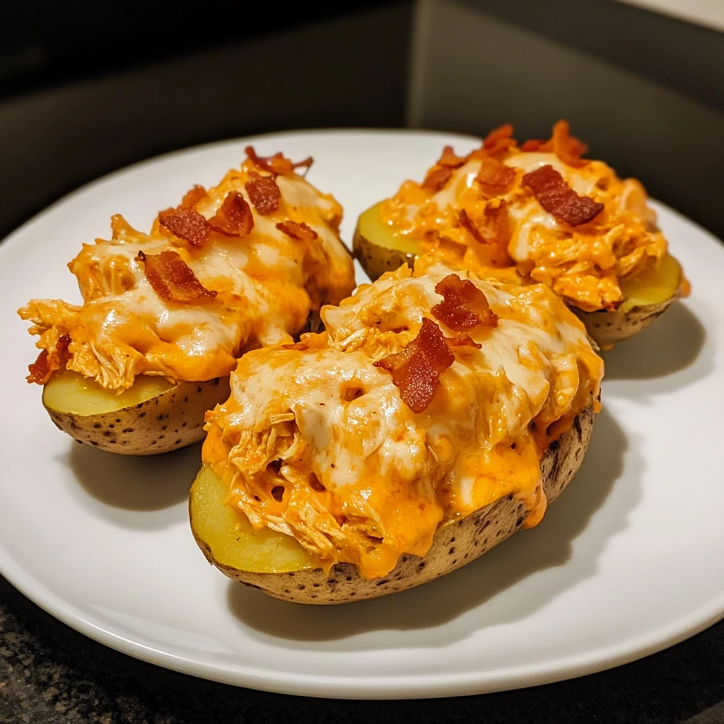 Indulge in the Ultimate Game Day Snack: Buffalo Chicken Cheesy Loaded Skins 5 Buffalo Chicken Cheesy Loaded Skins – Irresistible Flavor