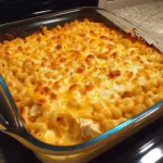 Buffalo Chicken Mac and Cheese Casserole 30 Minutes Easy Delicious