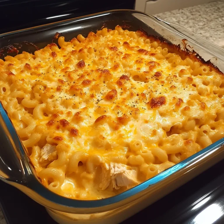 Buffalo Chicken Mac and Cheese Casserole 30 Minutes Easy Delicious