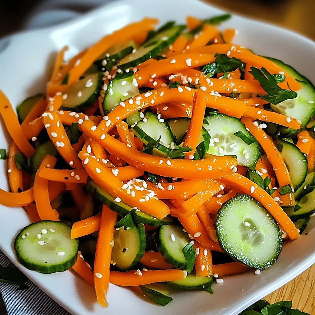 Carrot and Cucumber Salad 5 Steps Easy Delicious 4 Carrot and Cucumber Salad 5 Steps Easy Delicious