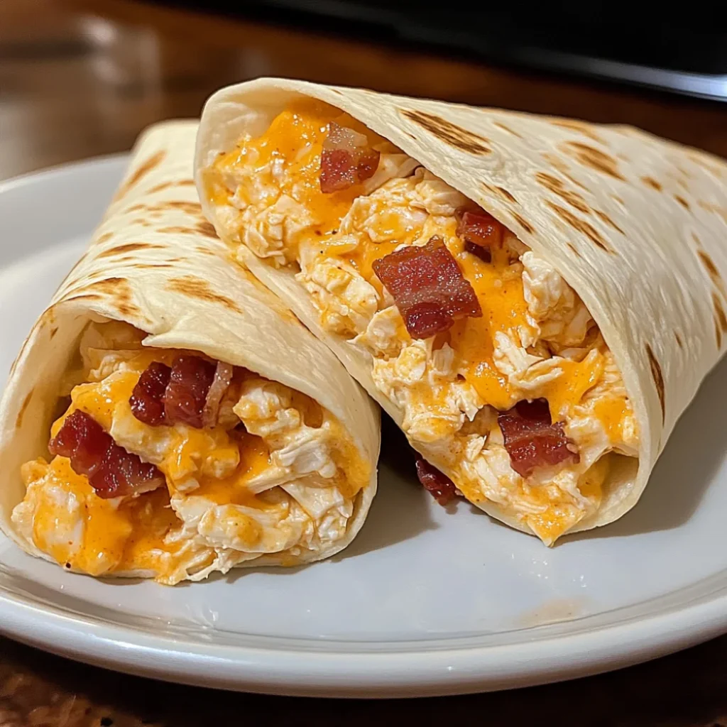 Cheesy Buffalo Chicken Bacon Wraps<span style="font-style: inherit;">: A Flavor-Packed Appetizer or Meal</span> 5 Easy Cheesy Buffalo Chicken Bacon Wraps for Busy Weeknights