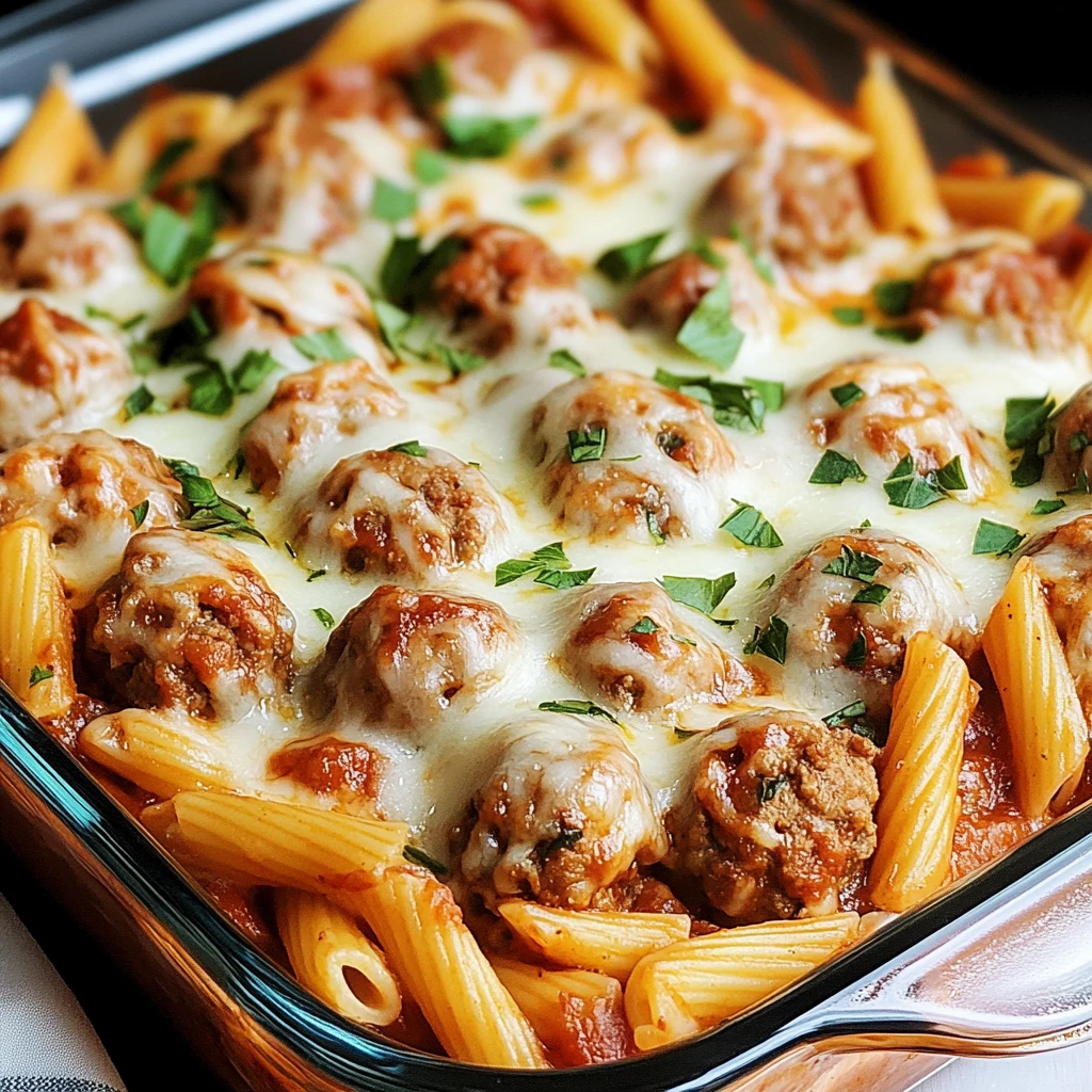 Cheesy Meatball Marinara Casserole 30 Minutes Easy Delicious 4 Cheesy Meatball Marinara Casserole 30 Minutes Easy Delicious