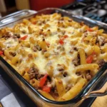 Cheesy Philly Cheesesteak Pasta Bake | Easy Comfort Food 4 Cheesy Philly Cheesesteak Pasta Bake | Easy Comfort Food