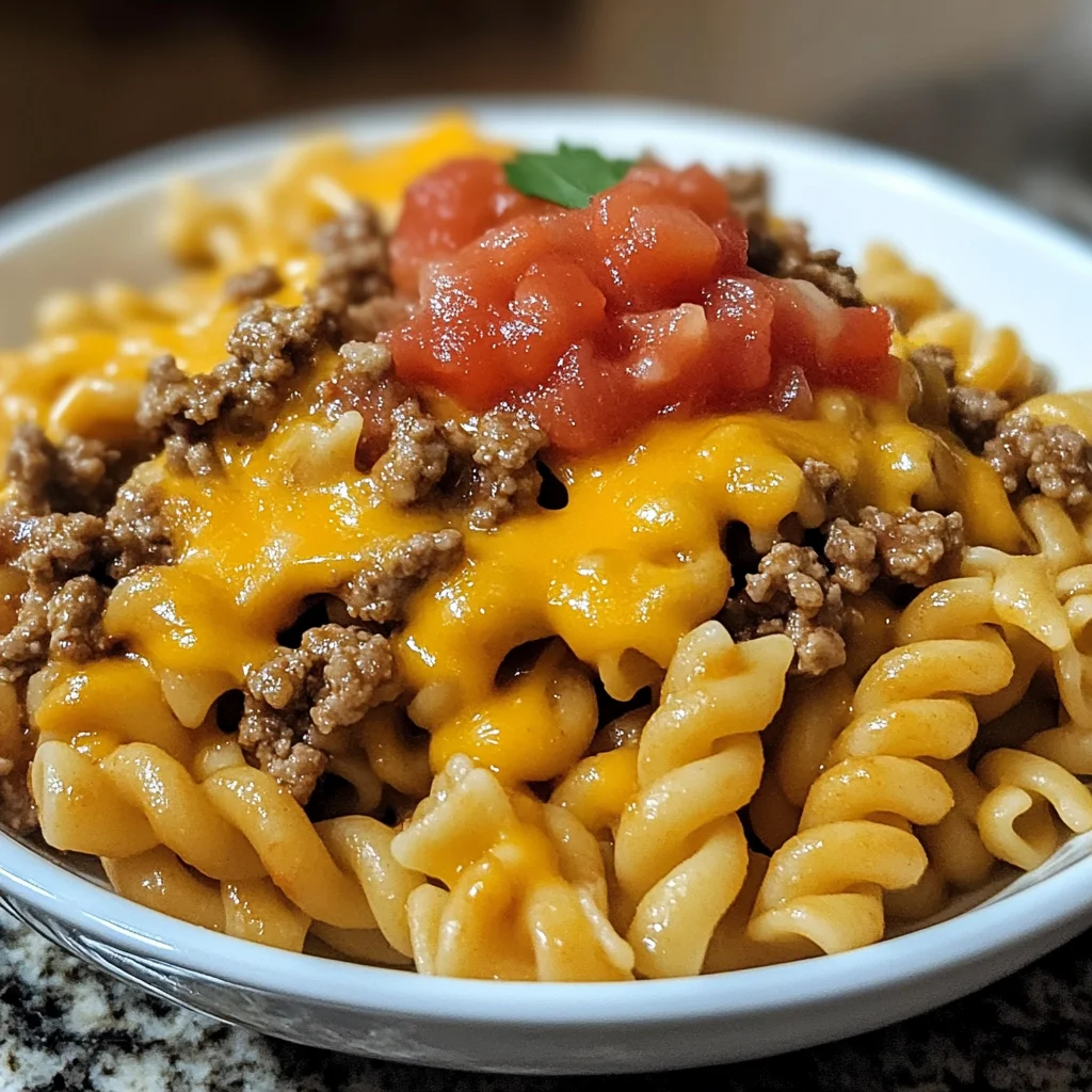 Cheesy Taco Pasta 30 Minutes Easy Delicious