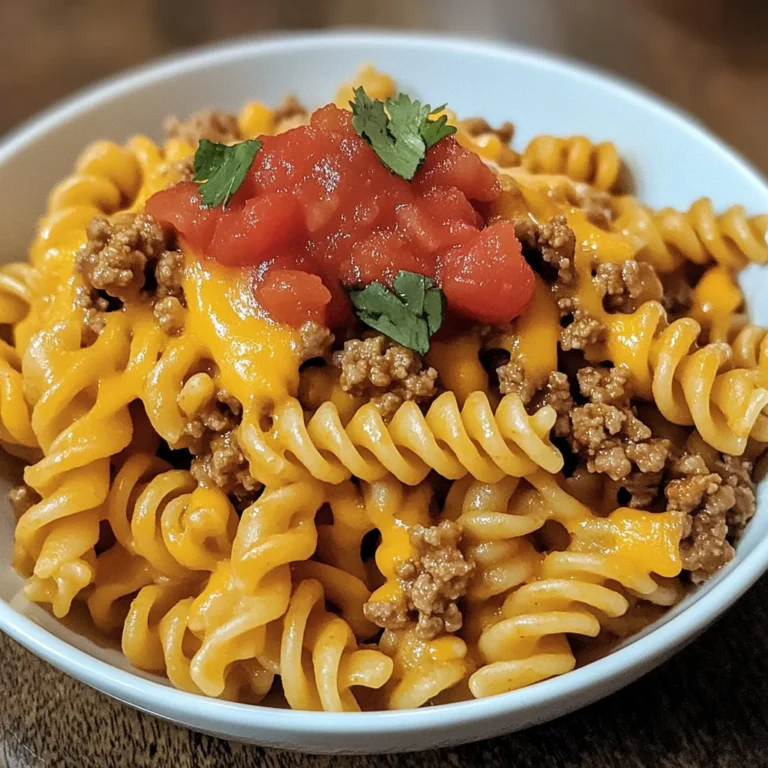 Cheesy Taco Pasta 30 Minutes Easy Delicious