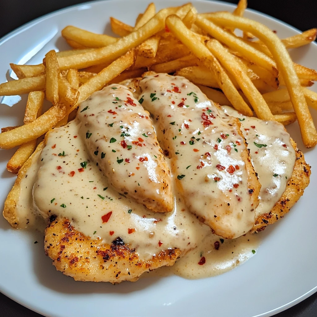 Chicken Fillet in Spicy Creamy Garlic-Parmesan Sauce 30 Minutes Amazing 4 Chicken Fillet in Spicy Creamy Garlic-Parmesan Sauce 30 Minutes Amazing