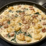 Creamy Italian Sausage and Gnocchi Skillet Recipe 4 Creamy Italian Sausage and Gnocchi Skillet – So Irresistible