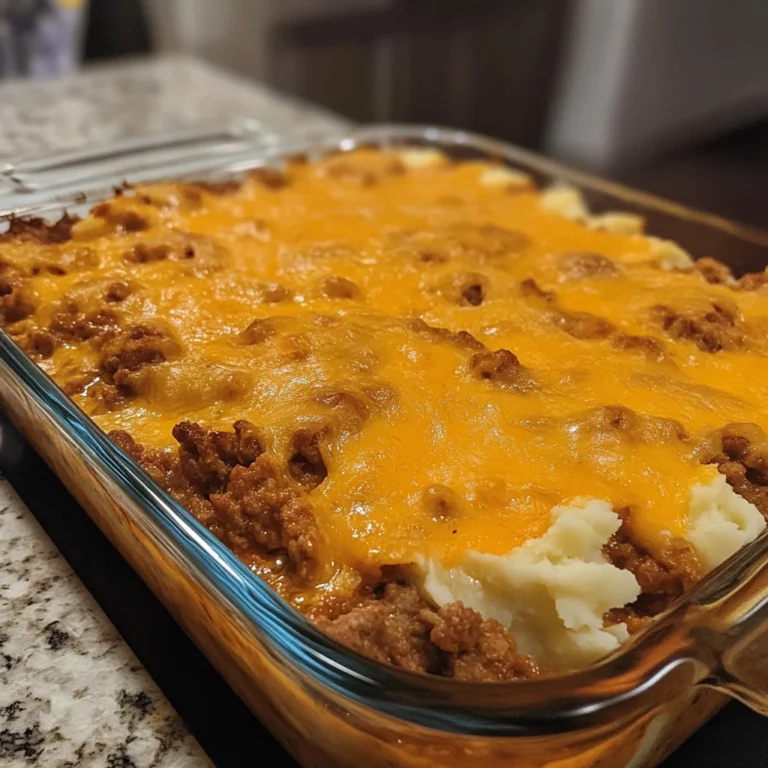Creamy Taco Meatloaf and Potato Casserole 30 Minutes Easy Delicious