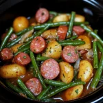 Crockpot Kielbasa and Green Beans 7 Ingredients Easy Delicious 5 Crockpot Kielbasa and Green Beans 7 Ingredients Easy Delicious