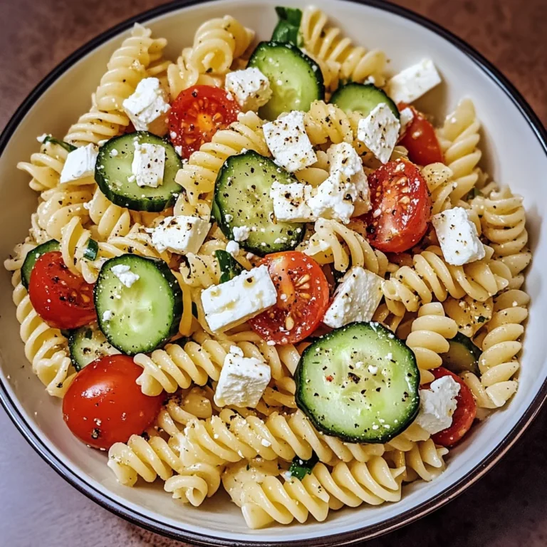 Easy Pasta Salad Recipe 7 Ingredients Ultimate Delicious