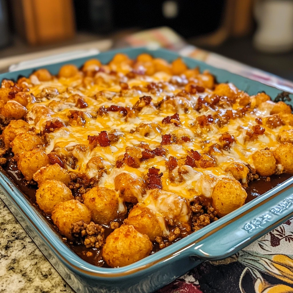 Loaded BBQ Bacon Tater Tot Casserole 30 Minutes Easy Delicious 4 Loaded BBQ Bacon Tater Tot Casserole 30 Minutes Easy Delicious