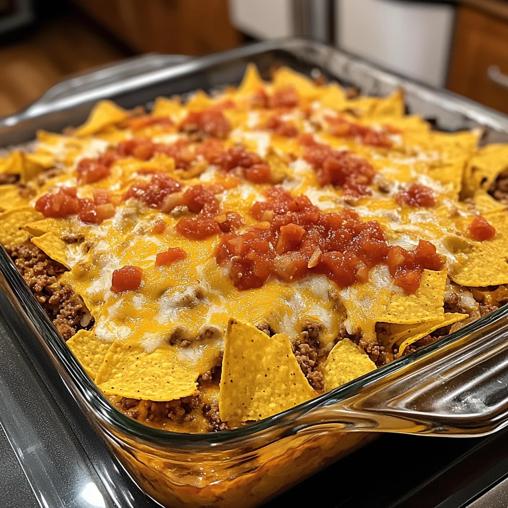 Loaded Beef Nacho Bake 4 Servings Easy Delicious 4 Loaded Beef Nacho Bake 4 Servings Easy Delicious