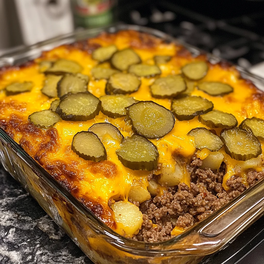 Loaded Cheeseburger Casserole 30 Minutes Easy Delicious