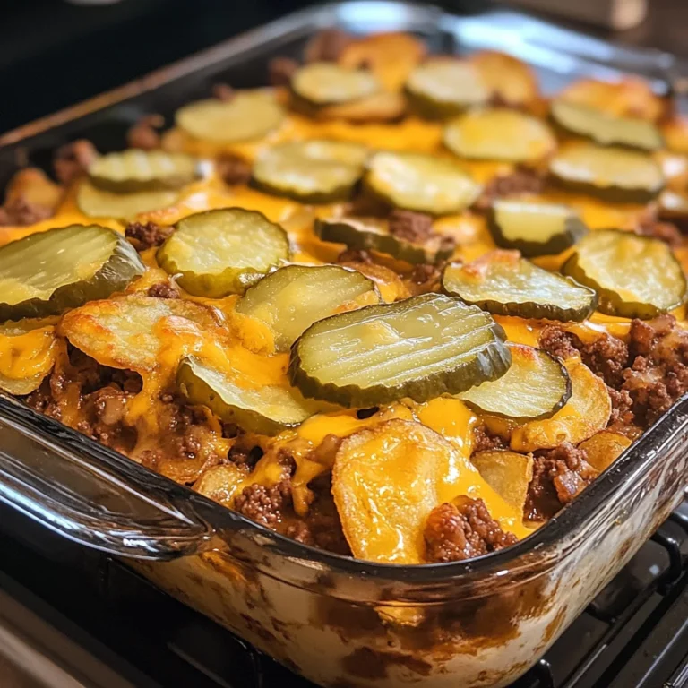 Loaded Cheeseburger Casserole 30 Minutes Easy Delicious