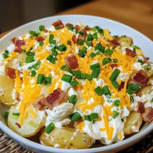 Loaded Potato Salad 4 Servings Ultimate Delicious