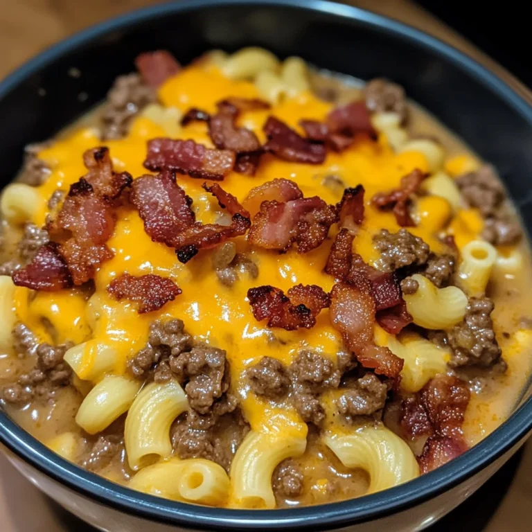 One-Pan Bacon Cheeseburger Soup 30 Minutes Easy Delicious
