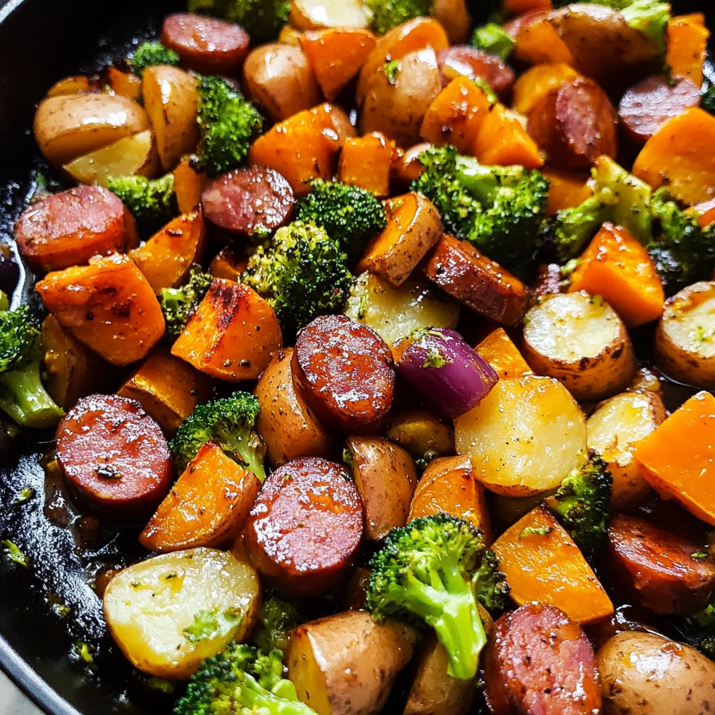 One Pan Honey Garlic Kielbasa 30 Minutes Easy Delicious