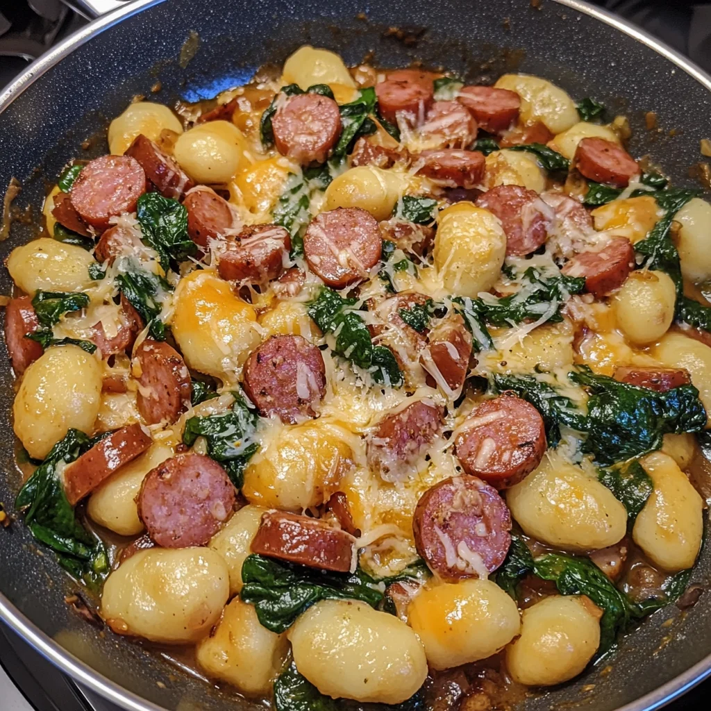 One-Pot Loaded Potato and Kielbasa Gnocchi Recipe 5 One-Pot Loaded Potato and Kielbasa Gnocchi Recipe