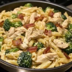 One-Pot Ranch Chicken Bacon and Broccoli Pasta 30 Minutes Easy Delicious 5 One-Pot Ranch Chicken Bacon and Broccoli Pasta 30 Minutes Easy Delicious